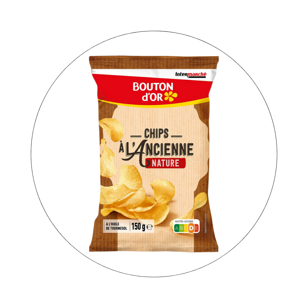 BOUTON D'OR - Chips à l'Ancienne / réf. 41241069