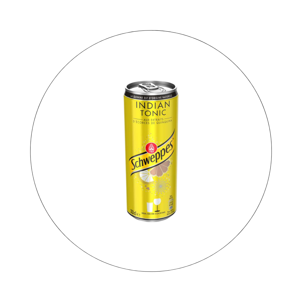 SCHWEPPES - Tonic / réf. PAST33P6