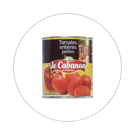 CABANON - Tomates Entières Pelées / réf. A50500021