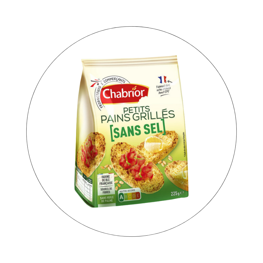 CHABRIOR - Petits Pains Grillés