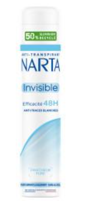 NARTA - Déo Invisible 48h / réf. D3905200